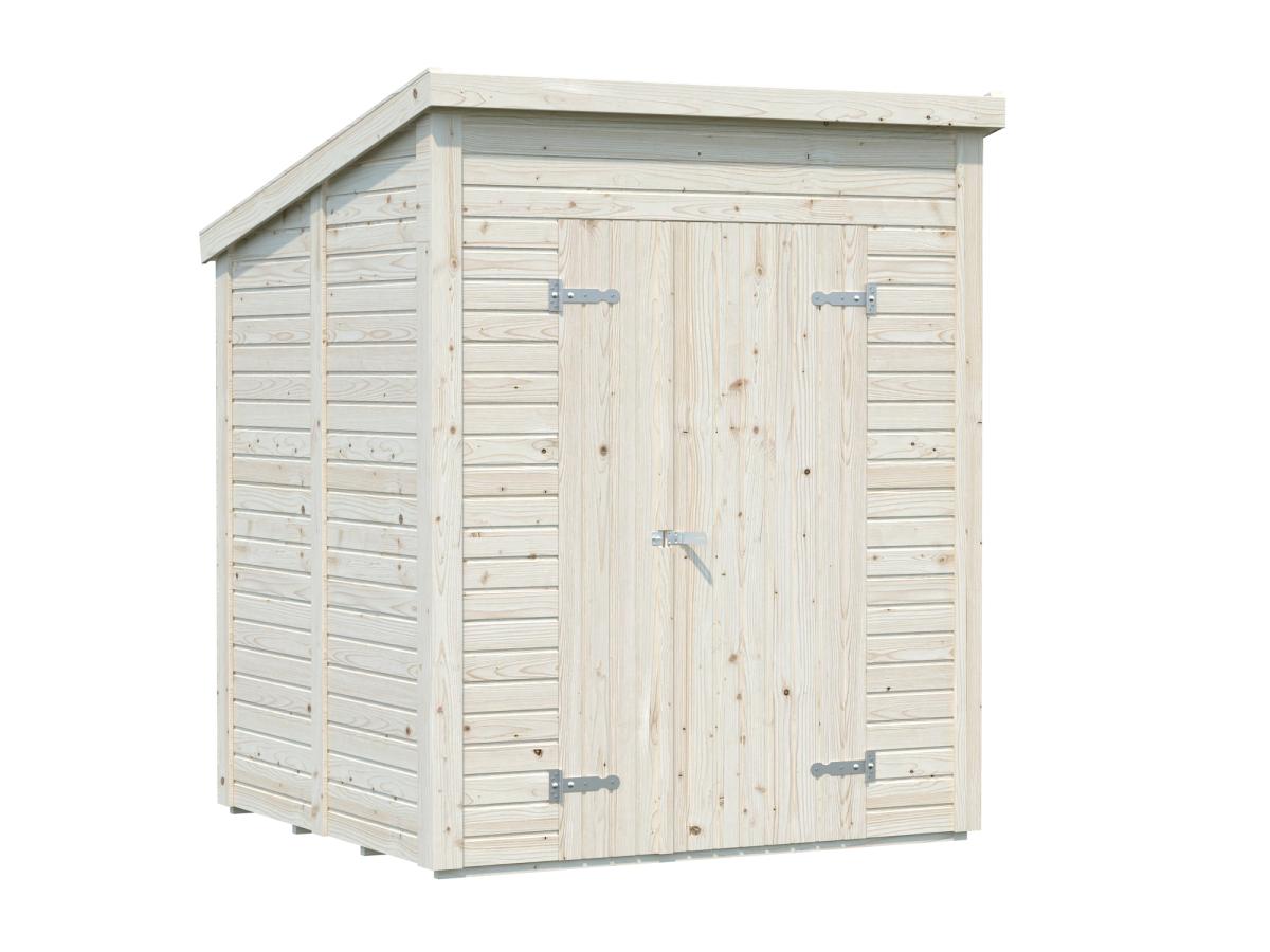 Palmako | Leif S (6'0" x 5'7" | 32.3 sq.ft.) Compact Garden Shed