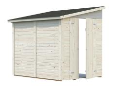 Palmako | Leif S (6'0" x 5'7" | 32.3 sq.ft.) Compact Garden Shed