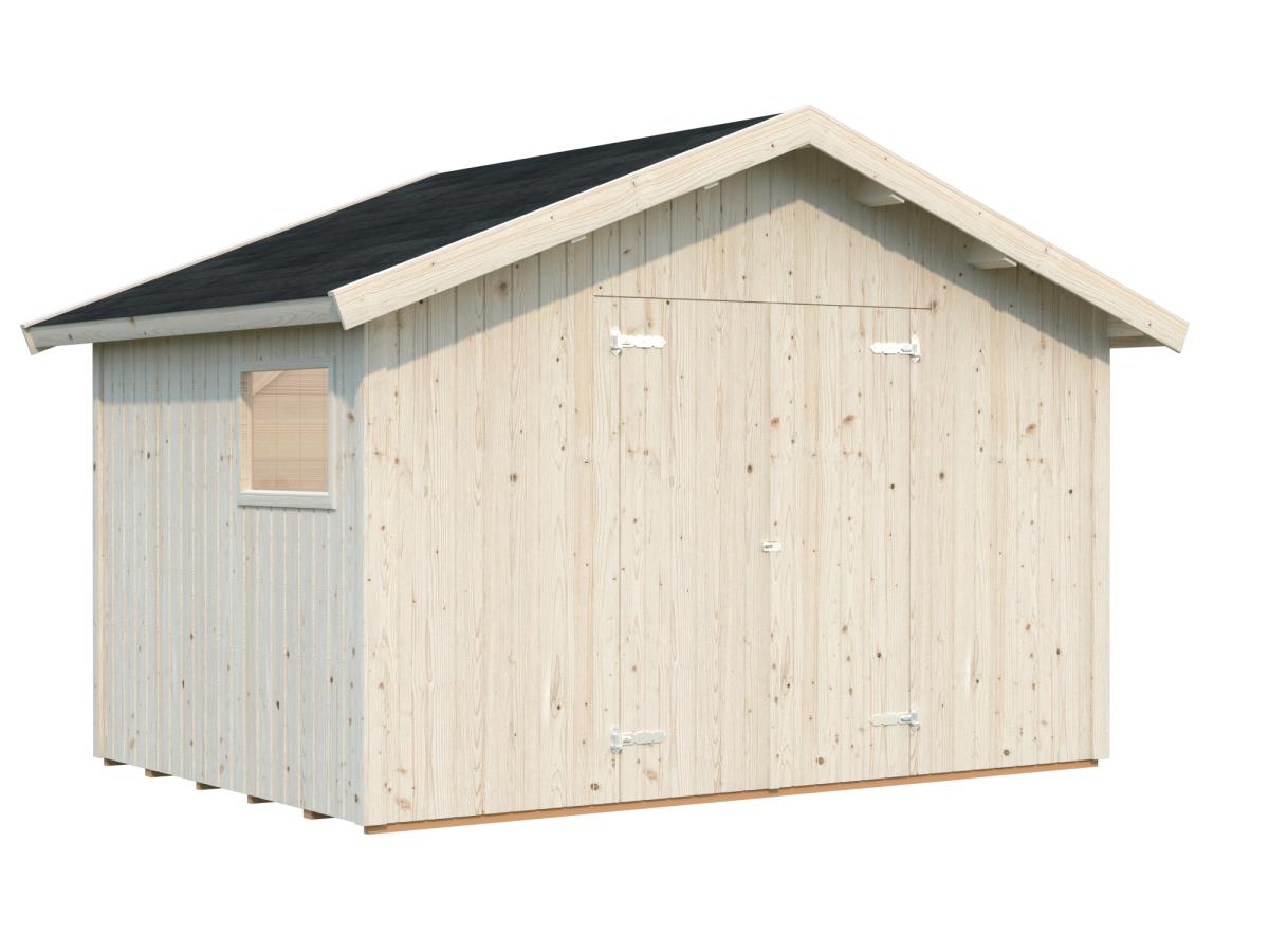 Palmako | Nils M (11'6" x 7'10" | 88.3 sq.ft.) Storage Shed