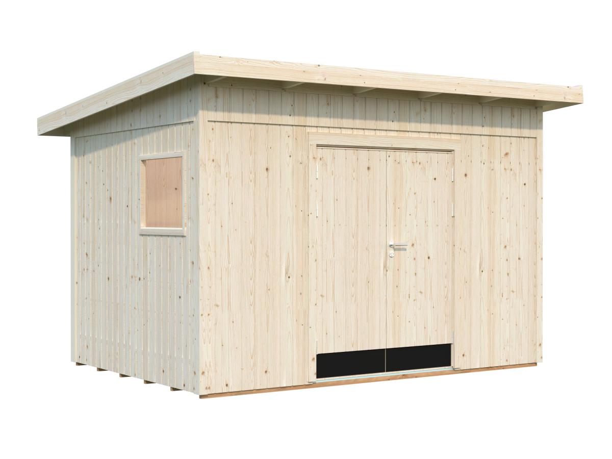 Palmako | Stig (11'5" x 7'10" | 88.3 sq.ft.) Sturdy and Secure Shed for Garden Storage