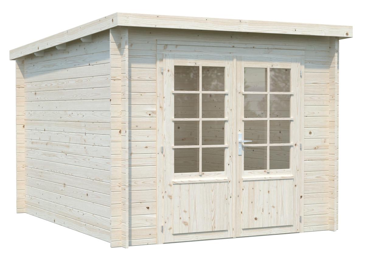 Palmako | Ella (8'6" x 10'6" | 74.3 sq.ft. | 1.1") Small Pent Roof Summer House