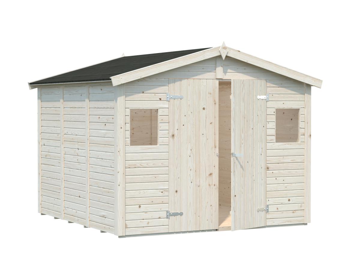 Palmako | Dan S (8'11" x 9'2" | 80.7 sq.ft.) Timber Element Garden Shed