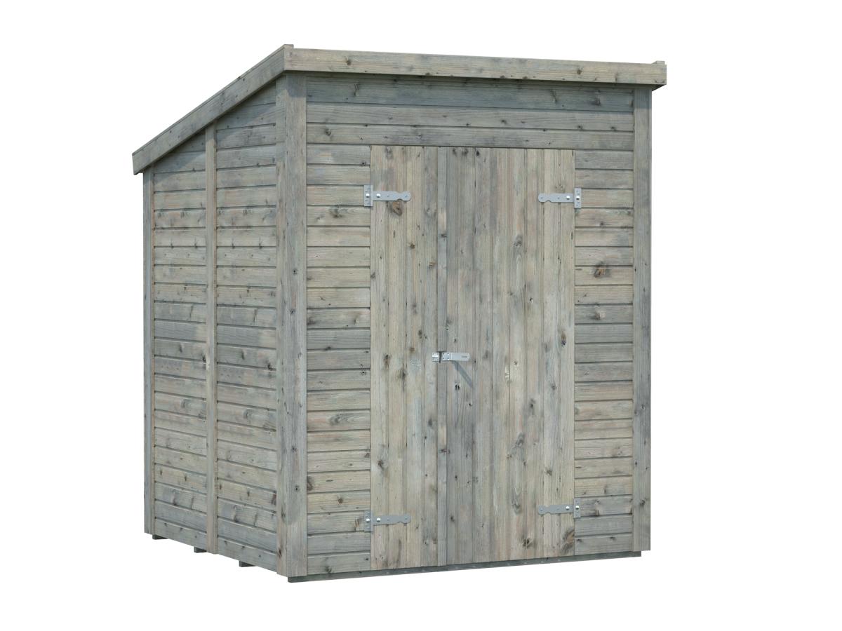 Palmako | Leif S (6'0" x 5'7" | 32.3 sq.ft.) Compact Garden Shed