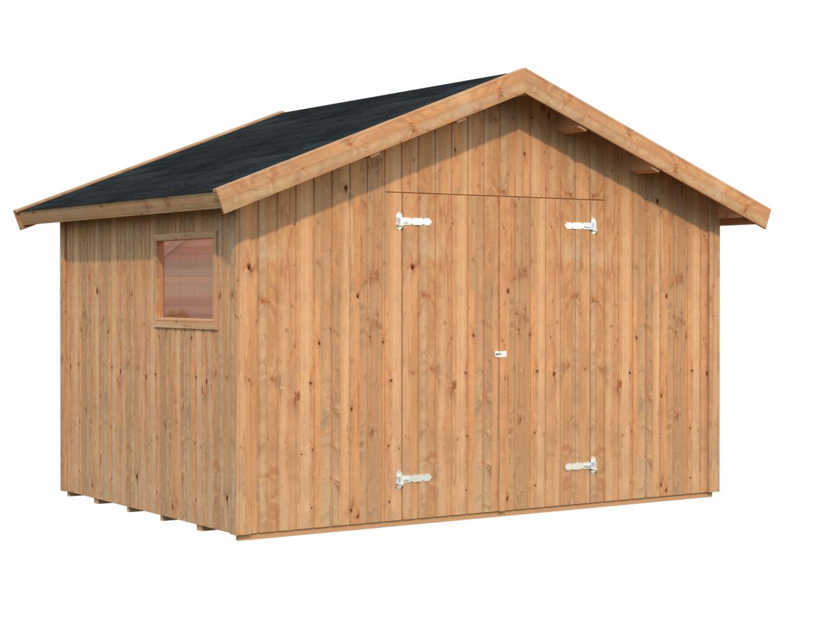 Palmako | Nils M (11'6" x 7'10" | 88.3 sq.ft.) Storage Shed