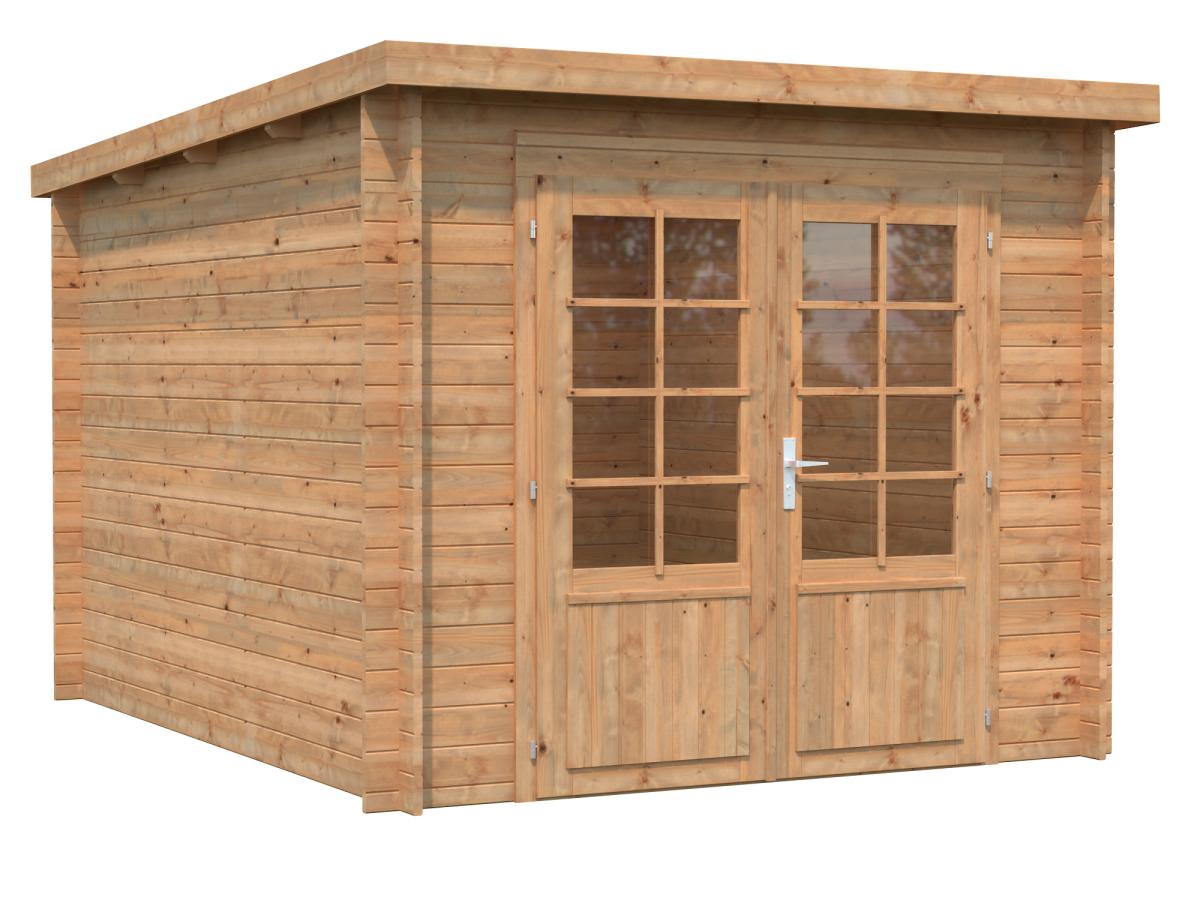 Palmako | Ella (8'6" x 10'6" | 74.3 sq.ft. | 1.1") Small Pent Roof Summer House