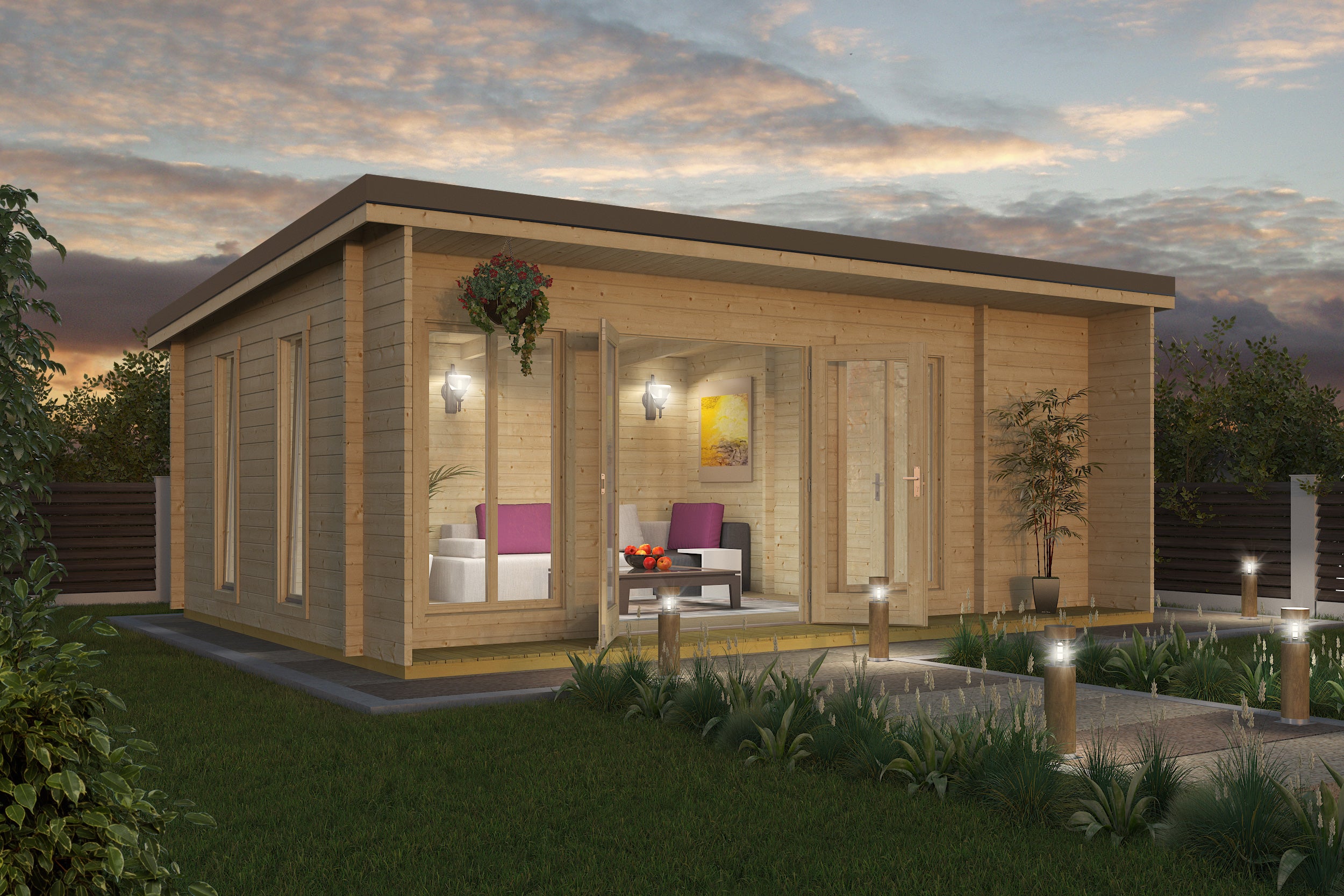 Lasita Maja | Japan (19'11" x 12'9" | 246 sq.ft.) Modern Cabin With Two Interior Doors