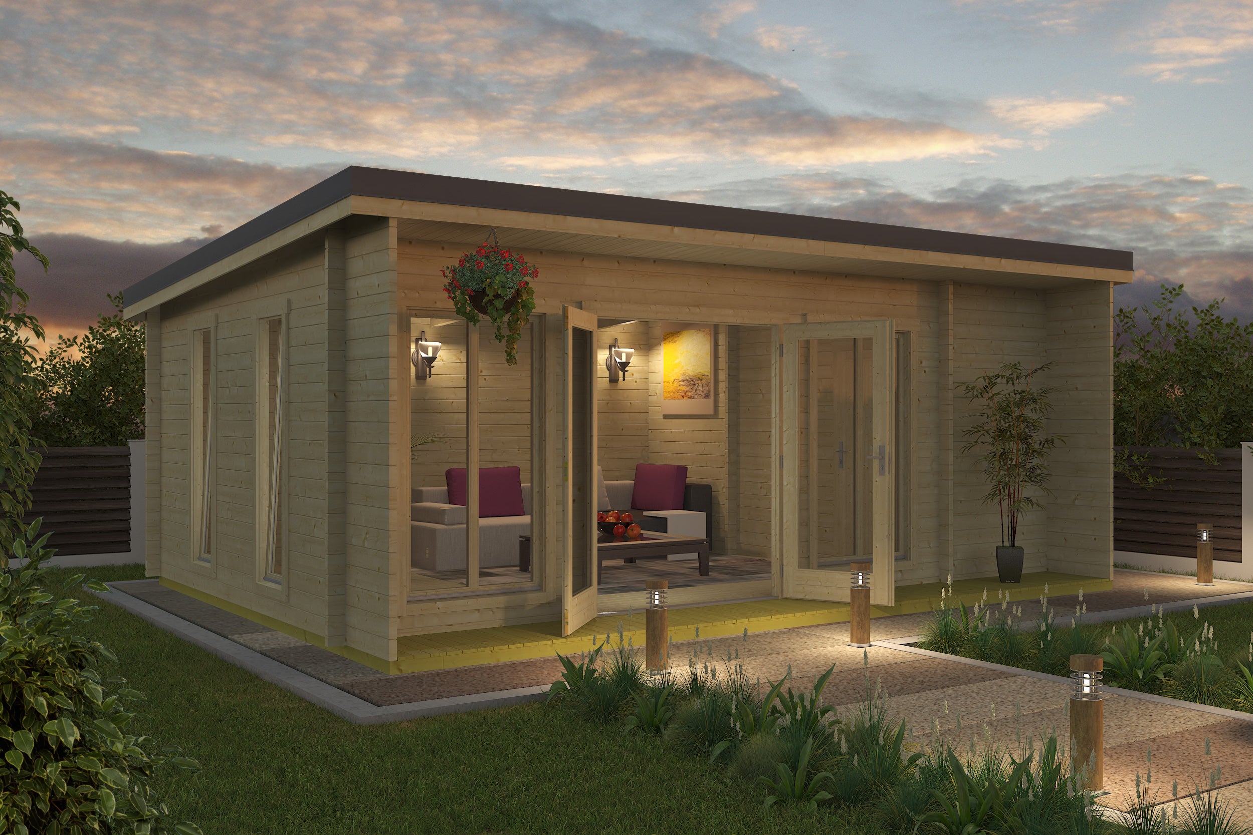 Lasita Maja | Japan (19'11" x 12'9" | 246 sq.ft.) Modern Cabin With Two Interior Doors