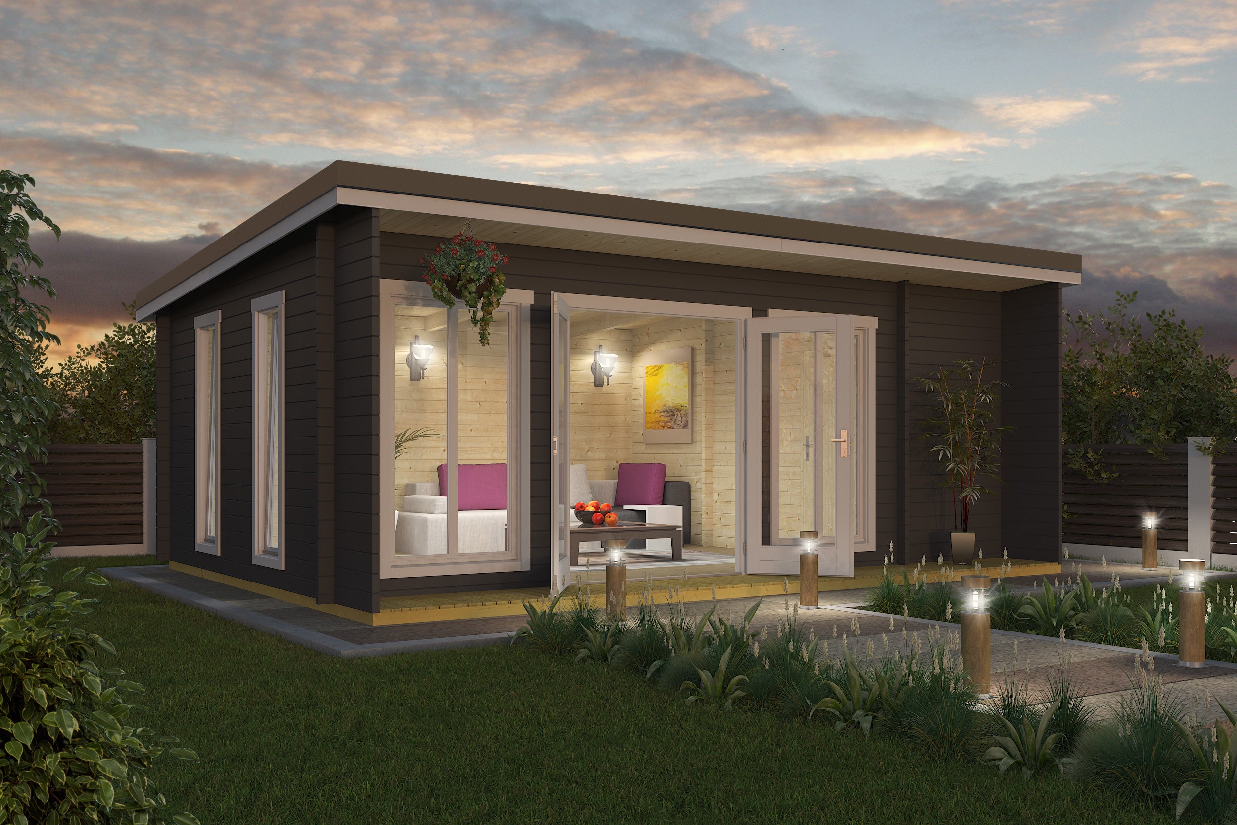 Lasita Maja | Japan (19'11" x 12'9" | 246 sq.ft.) Modern Cabin With Two Interior Doors