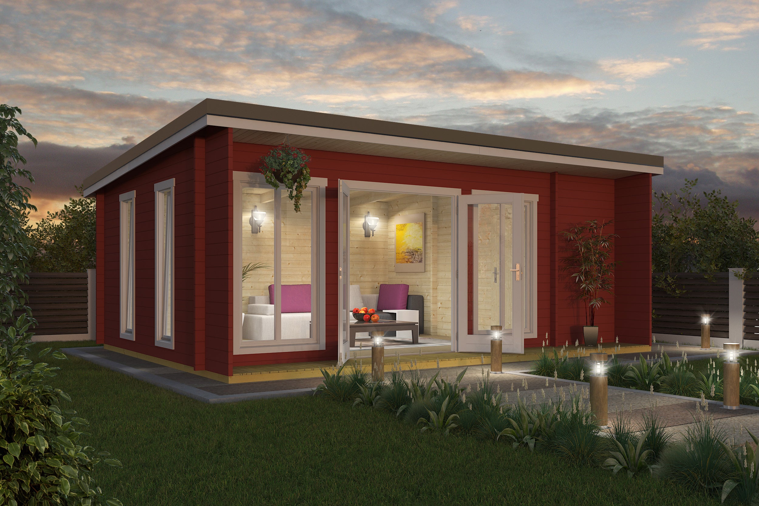 Lasita Maja | Japan (19'11" x 12'9" | 246 sq.ft.) Modern Cabin With Two Interior Doors