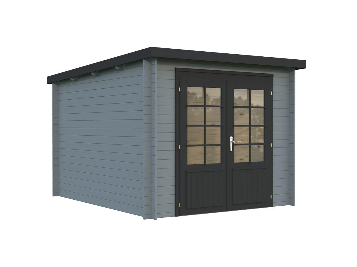 Palmako | Ella (8'6" x 10'6" | 74.3 sq.ft. | 1.1") Small Pent Roof Summer House