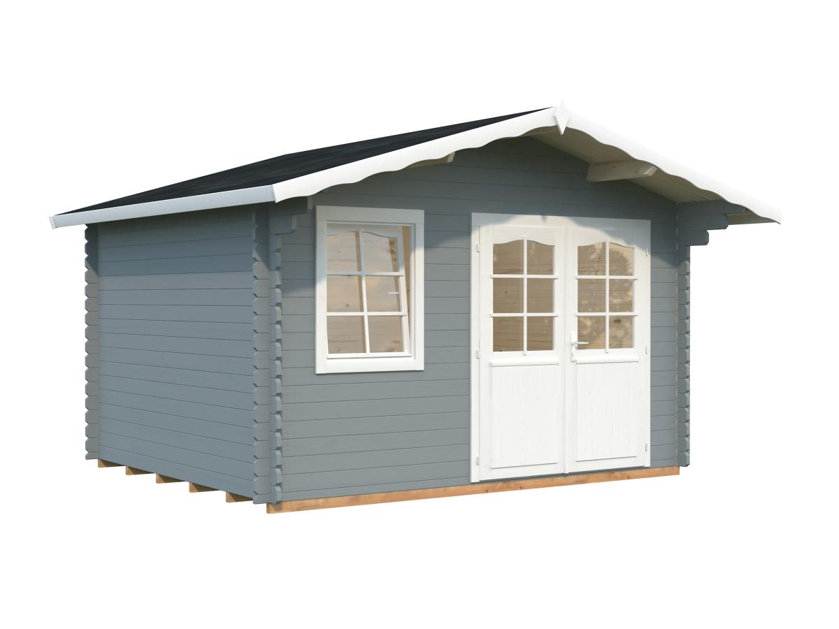 Palmako | Emma M (12'6" x 10'6" | 112 sq.ft. | 1.3") Alpine Style Log Cabin