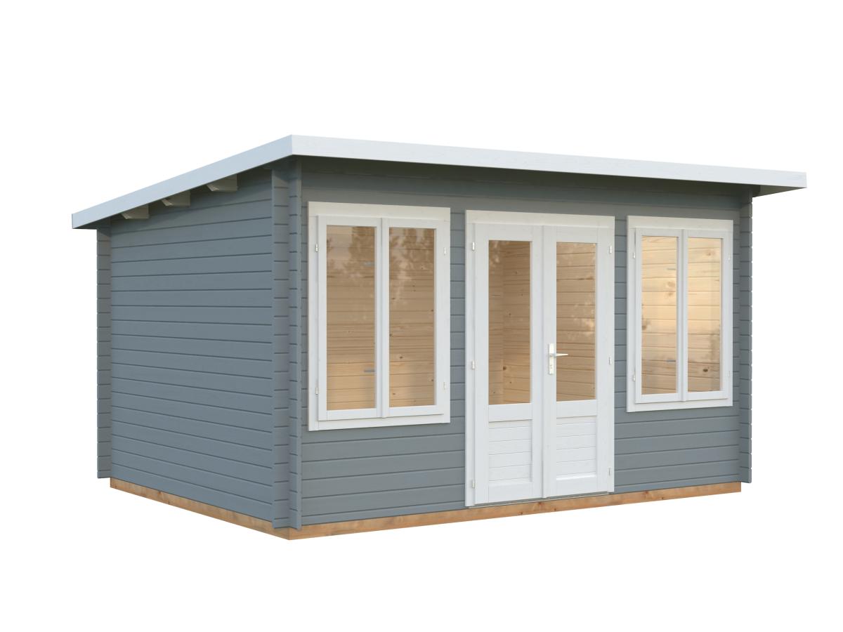 Palmako | Lisa S (13'9" x 10'6" | 123.8 sq.ft. | 1.3") Pent Timber Garden Room