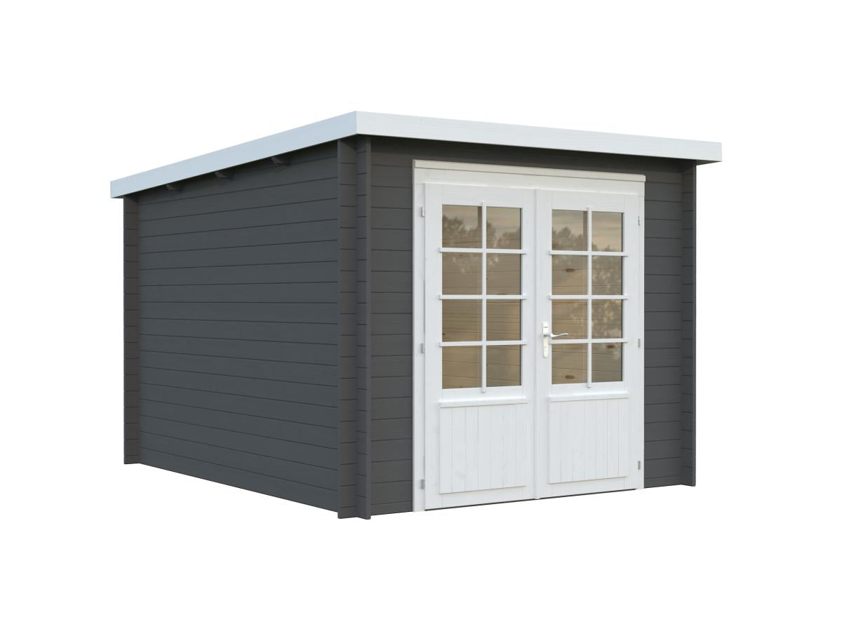 Palmako | Ella (8'6" x 10'6" | 74.3 sq.ft. | 1.1") Small Pent Roof Summer House