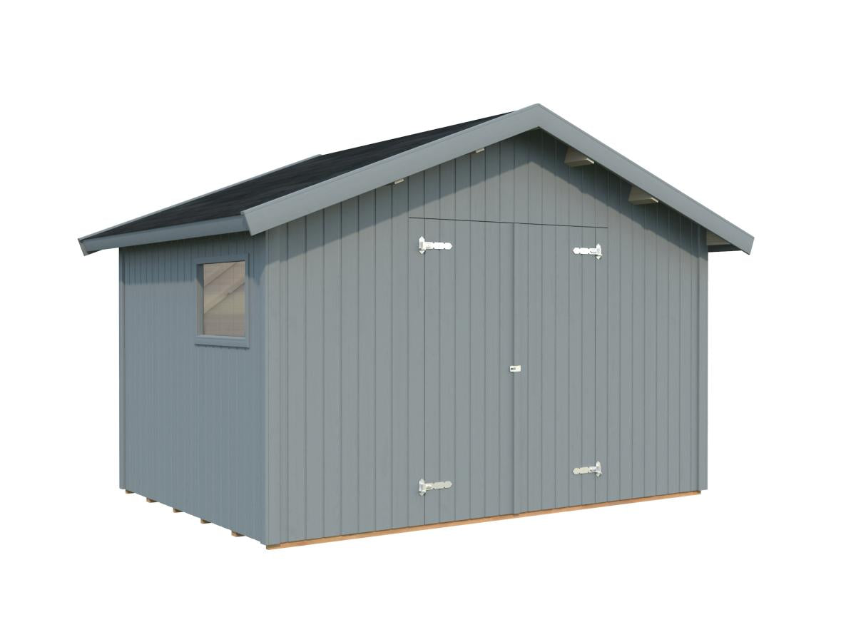 Palmako | Nils M (11'6" x 7'10" | 88.3 sq.ft.) Storage Shed