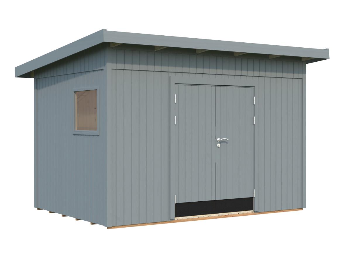 Palmako | Stig (11'5" x 7'10" | 88.3 sq.ft.) Sturdy and Secure Shed for Garden Storage