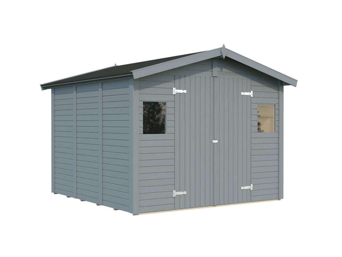 Palmako | Dan S (8'11" x 9'2" | 80.7 sq.ft.) Timber Element Garden Shed