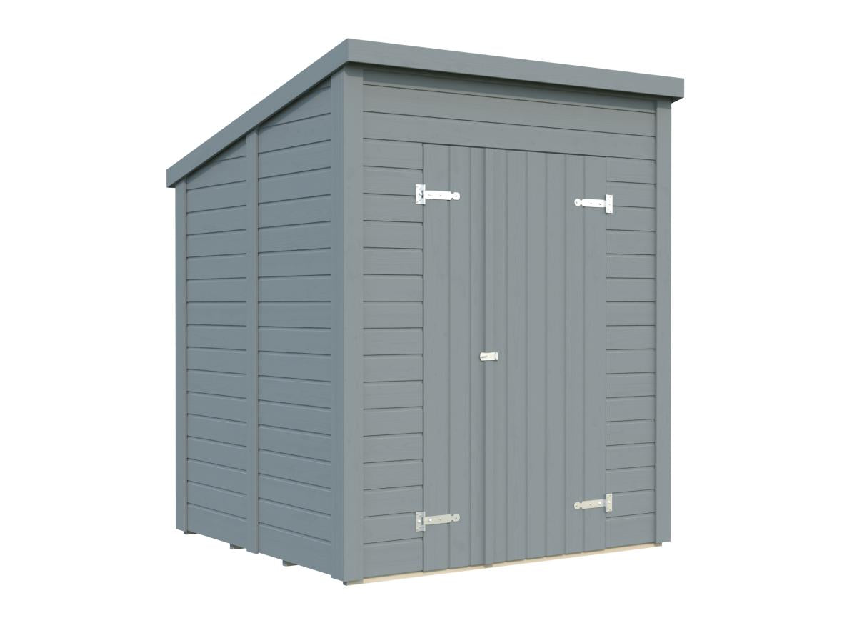 Palmako | Leif S (6'0" x 5'7" | 32.3 sq.ft.) Compact Garden Shed