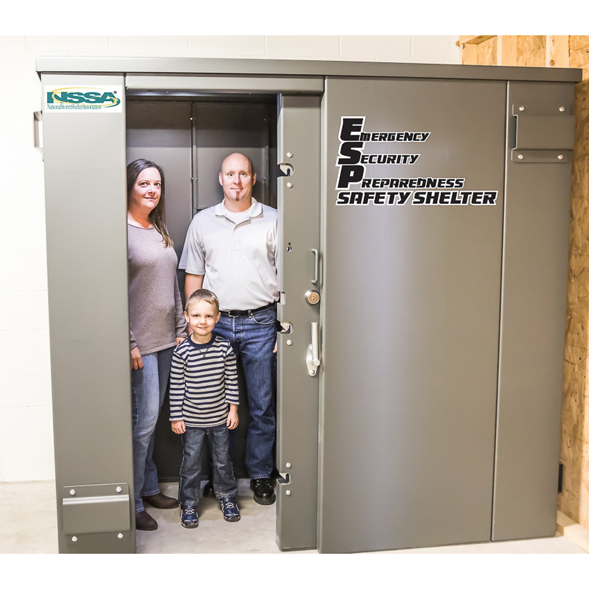 Swisher | 9-Person ESP Safety Shelter for Storms & Tornadoes