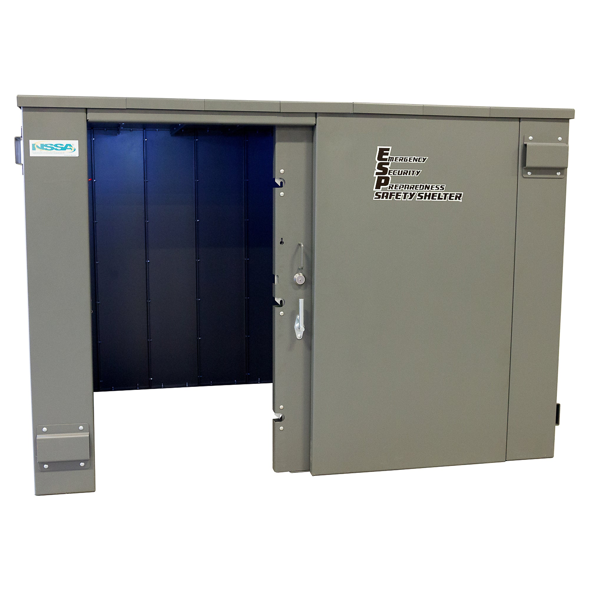 Swisher | 20-Person Wheelchair Accessible ESP Safety Shelter for Storms & Tornadoes