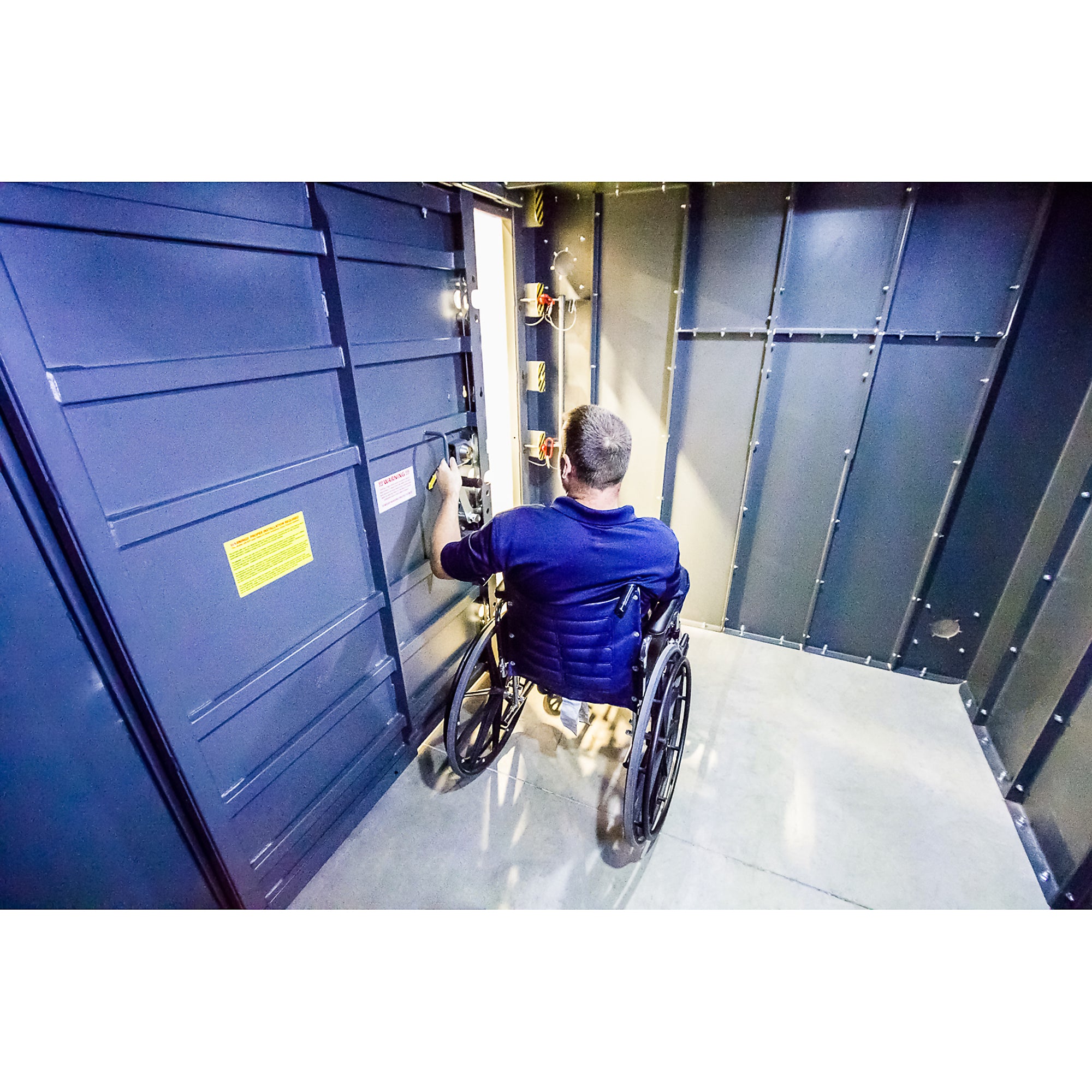 Swisher | 20-Person Wheelchair Accessible ESP Safety Shelter for Storms & Tornadoes