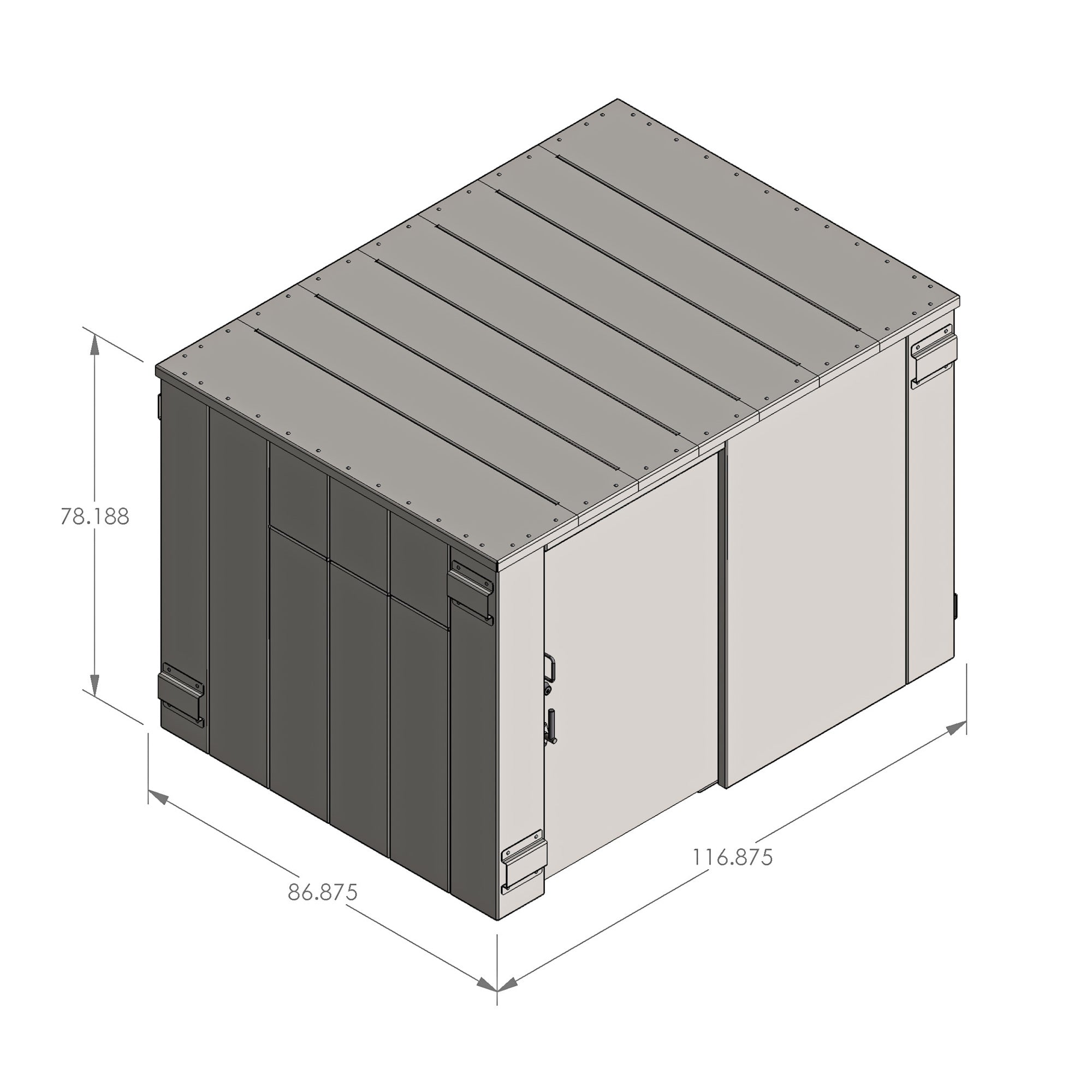Swisher | 20-Person Wheelchair Accessible ESP Safety Shelter for Storms & Tornadoes