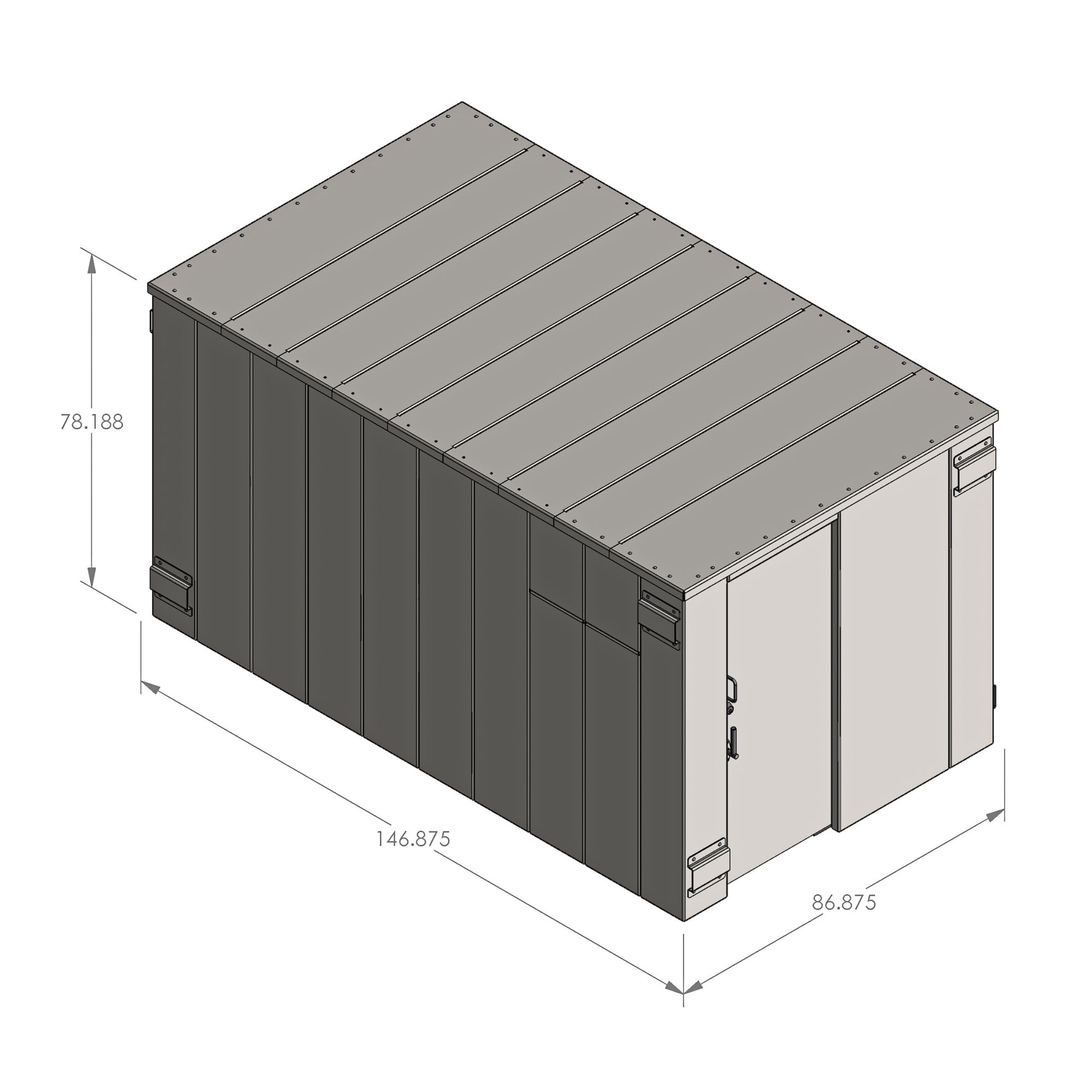 Swisher | 25-Person ESP Safety Shelter for Storms & Tornadoes
