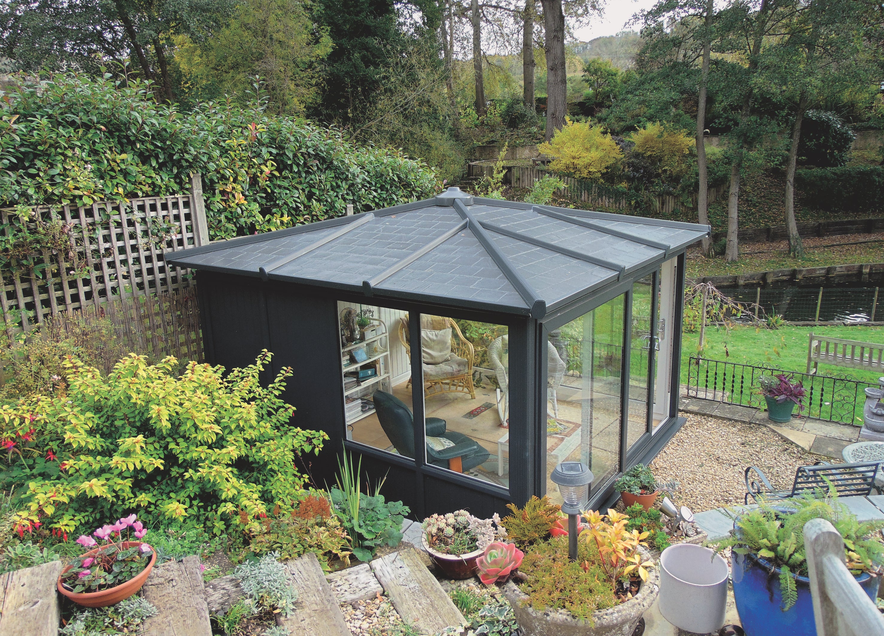 Exaco | Madison 11' x 11' Garden Room by Nordic Garden Buildings