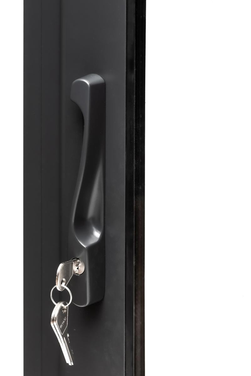 Palmako | Lea M (15'5" x 11'6" | 152.8 sq.ft. | 1.7") Spacious Pent Garden Room with Sliding Doors