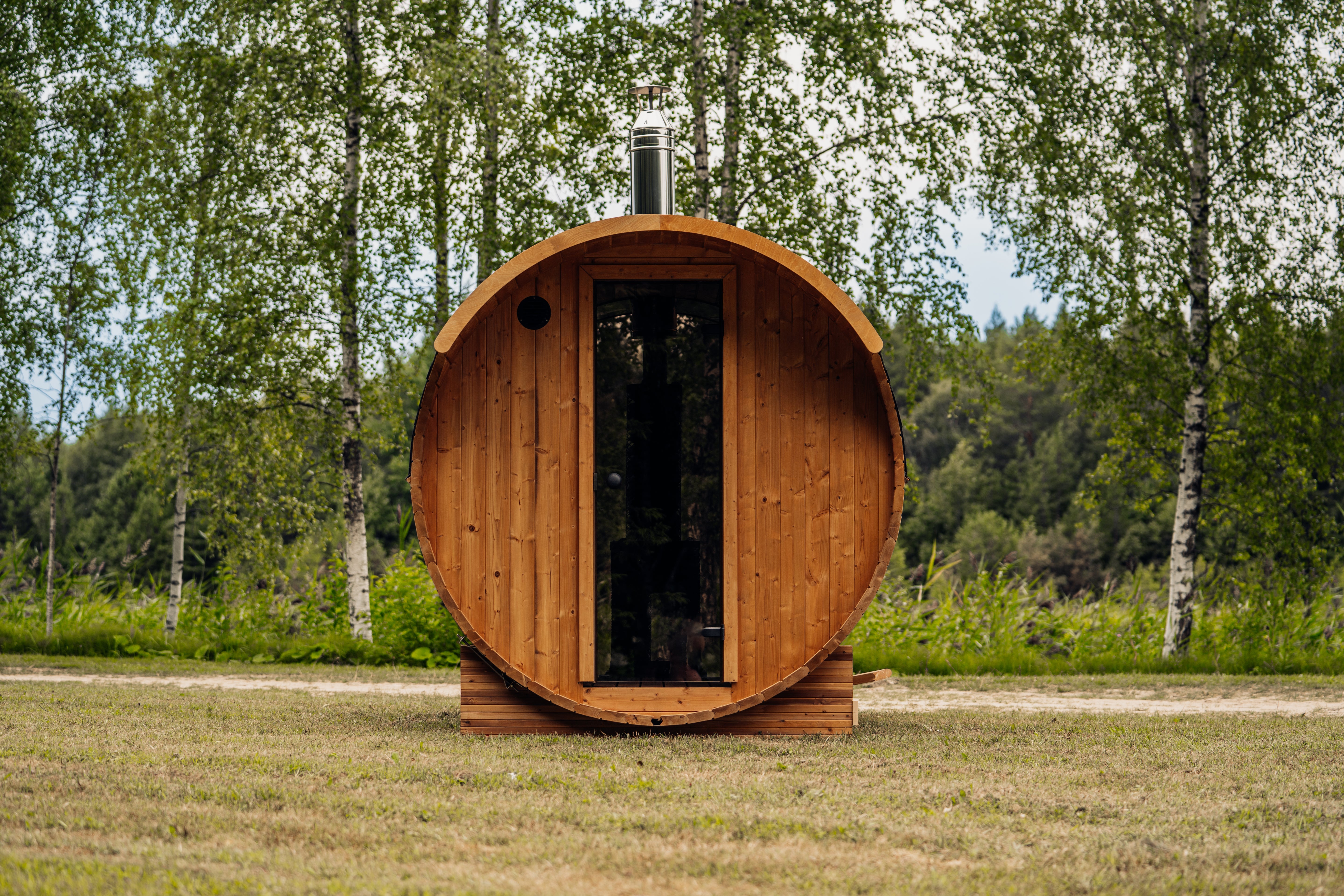 Arctic Finland House | Barrel Sauna Uno Long