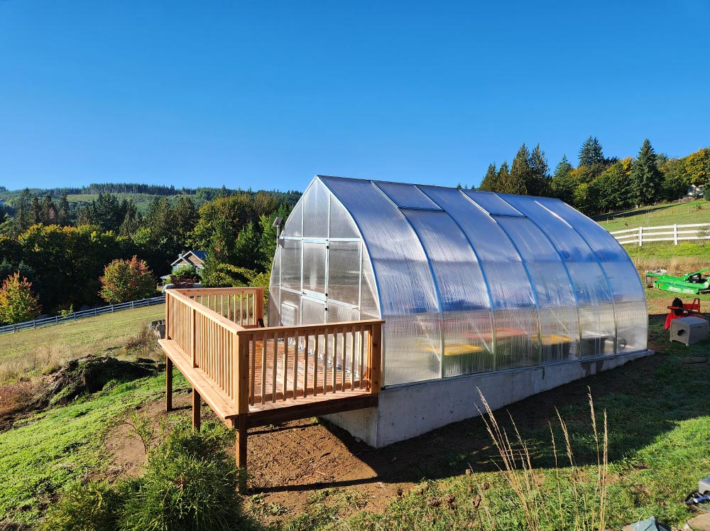 Exaco | RIGA XL 9 Greenhouse 14' x 29'6"