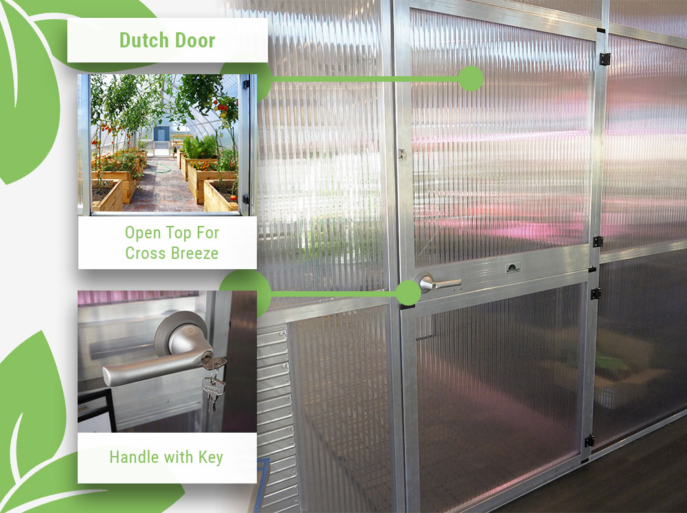 Exaco | RIGA XL 9 Greenhouse 14' x 29'6"