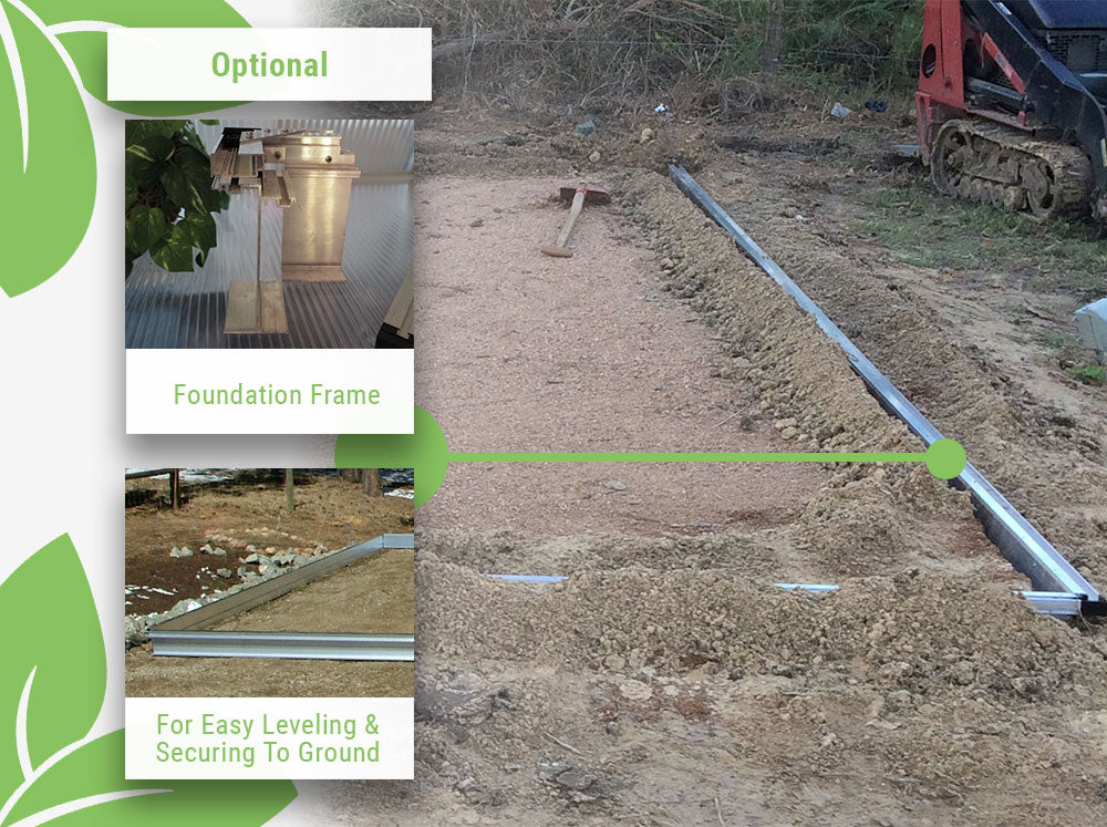 Exaco | RIGA XL 9 Greenhouse 14' x 29'6"