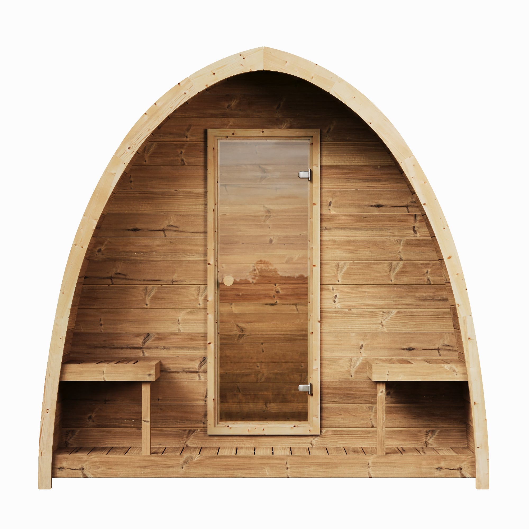 SaunaLife | G3 6-Person Outdoor Traditional Pod Sauna