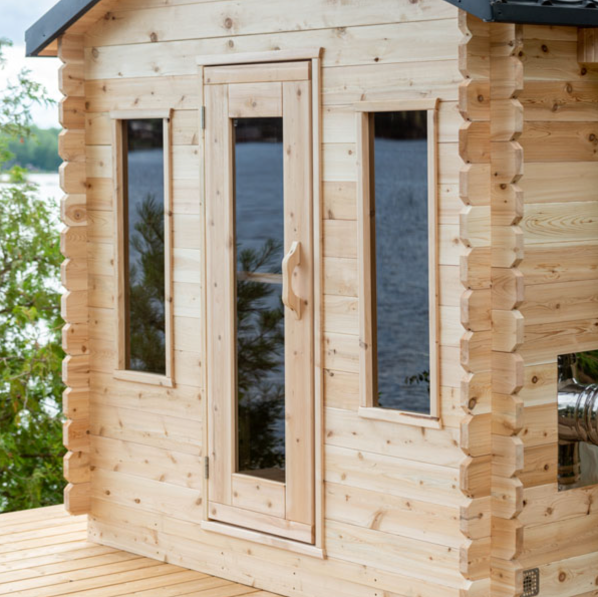 Dundalk Leisurecraft | Georgian Electric Canadian Timber 5-6 Person Cabin Sauna