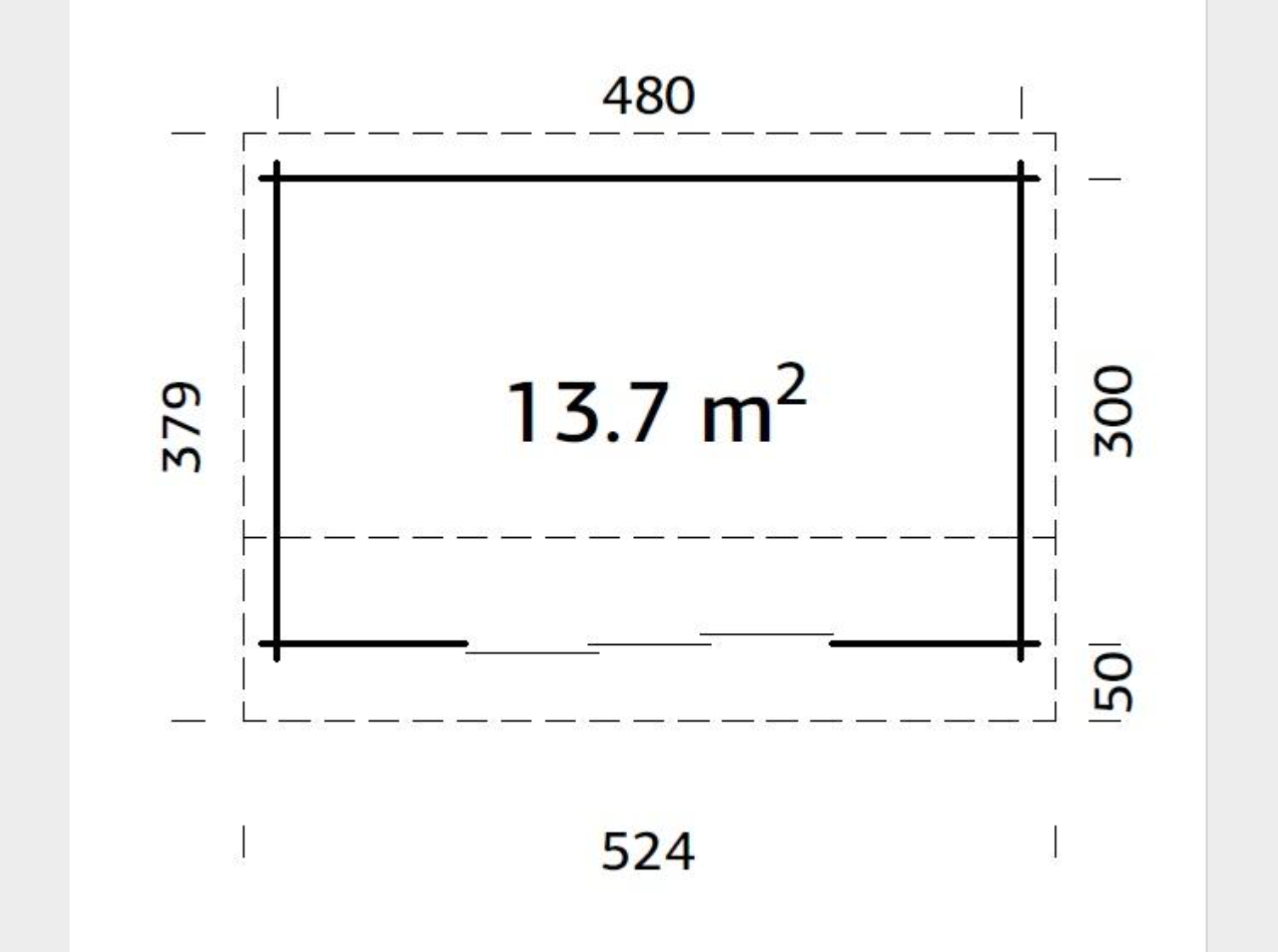 Palmako | Ines L (16'5" x 10'6" | 147.5 sq.ft. | 1.7") Spacious Garden Office with Sliding Doors