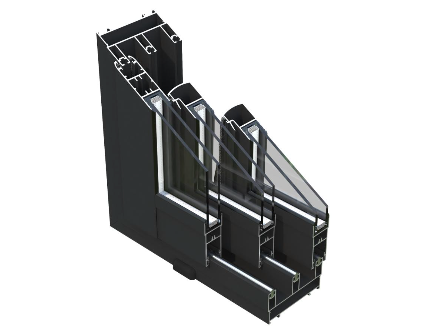 Palmako | Ines L (16'5" x 10'6" | 147.5 sq.ft. | 1.7") Spacious Garden Office with Sliding Doors