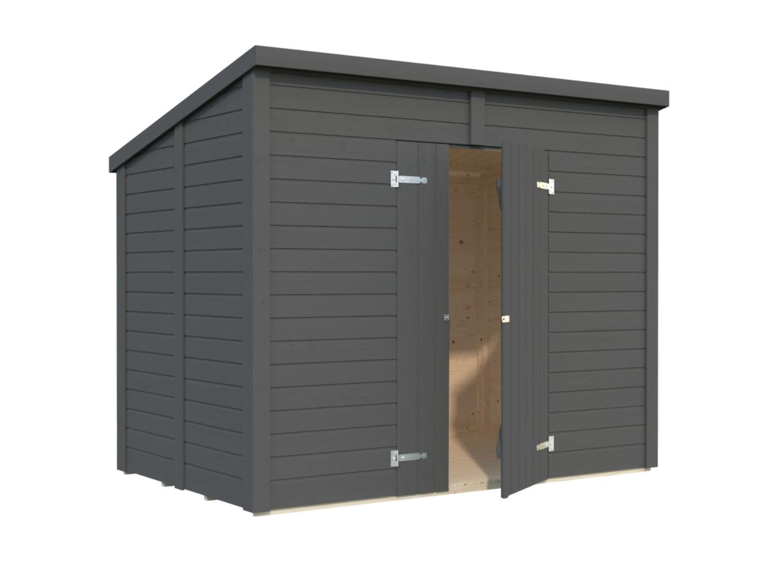 Palmako | Leif M (8′11″ × 5′7″ | 48.4 sq.ft.) Practical Garden Shed