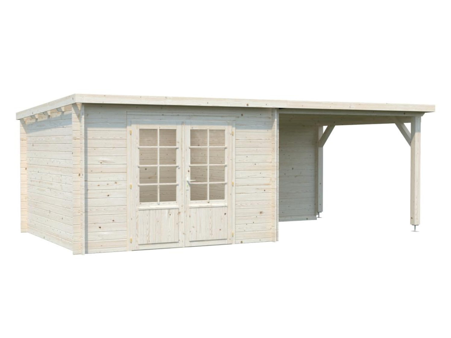 Palmako | Ella (20'0" x 10'6" | 180.8 sq.ft. | 1.1") Roof Summer House