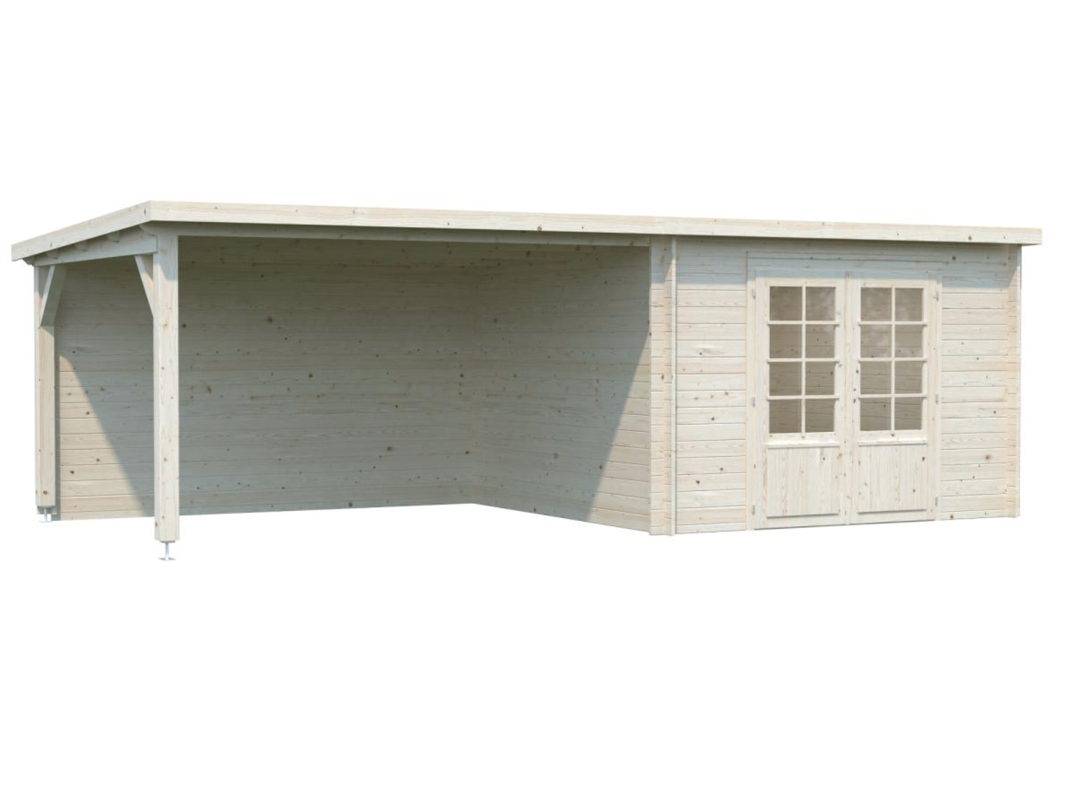 Palmako | Ella (20'0" x 10'6" | 180.8 sq.ft. | 1.1") Roof Summer House