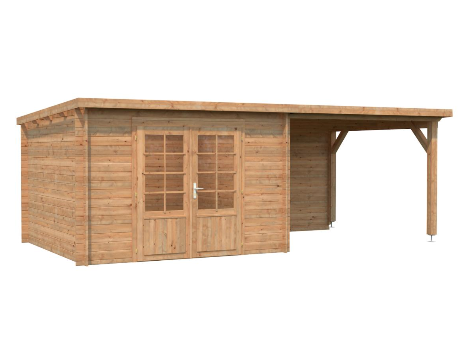 Palmako | Ella (20'0" x 10'6" | 180.8 sq.ft. | 1.1") Roof Summer House