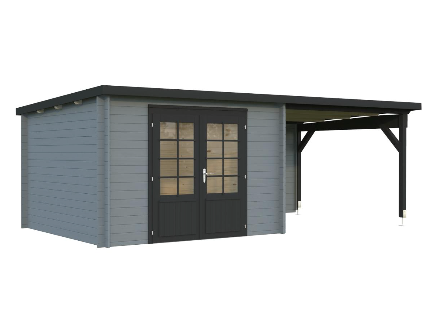Palmako | Ella (20'0" x 10'6" | 180.8 sq.ft. | 1.1") Roof Summer House