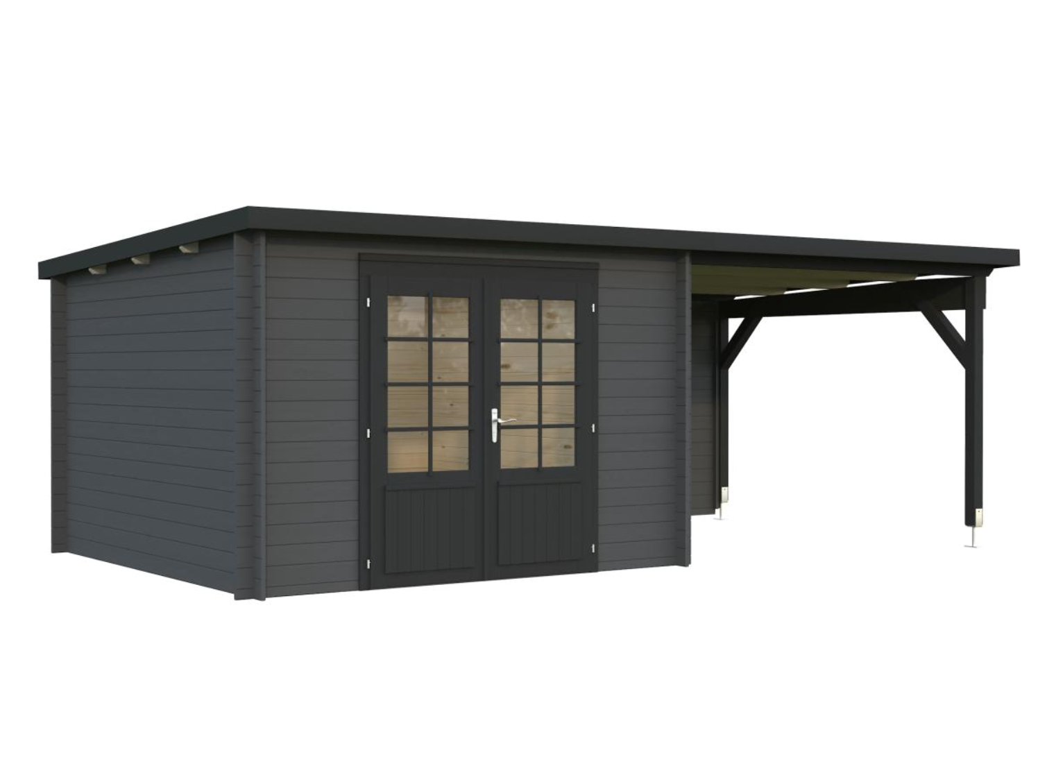 Palmako | Ella (20'0" x 10'6" | 180.8 sq.ft. | 1.1") Roof Summer House