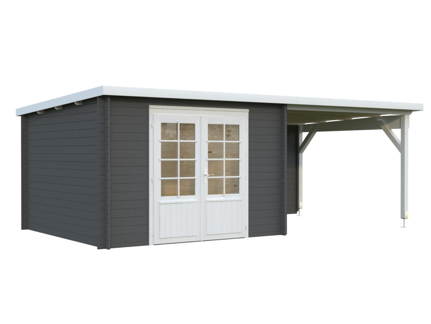 Palmako | Ella (20'0" x 10'6" | 180.8 sq.ft. | 1.1") Roof Summer House