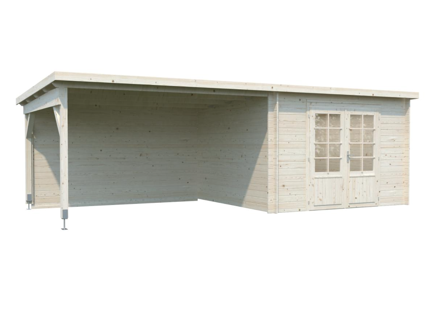 Palmako | Ella (22'0" x 10'6" | 201.3 sq.ft. | 1.1") Roof Summer House