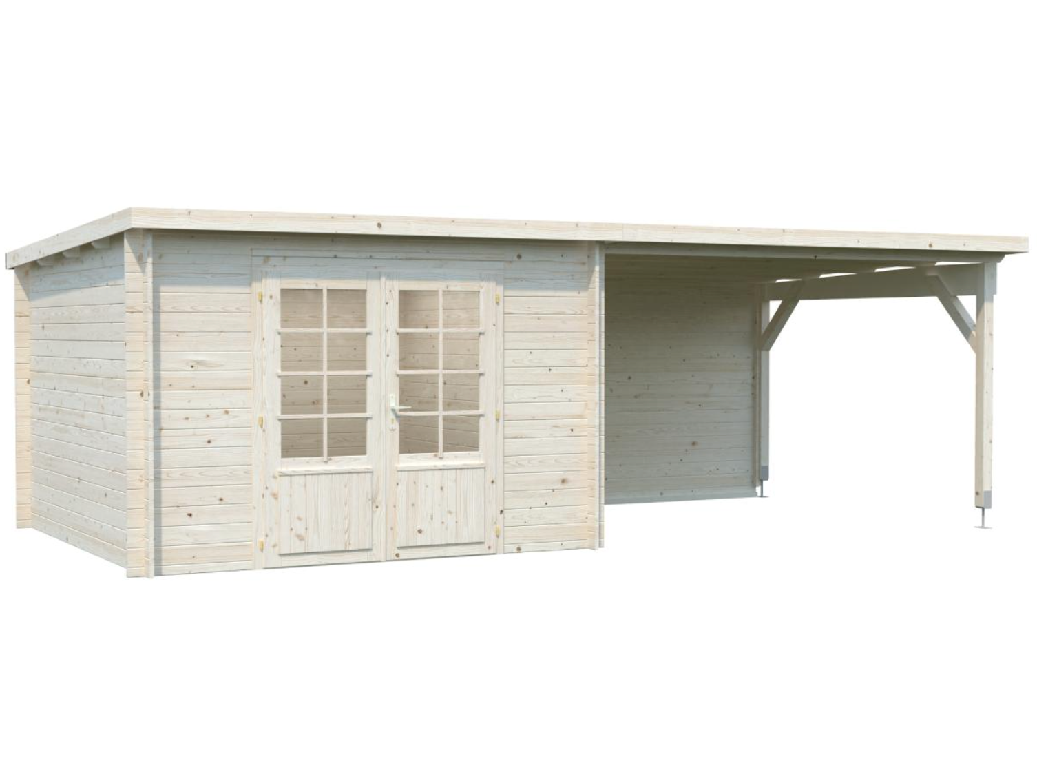 Palmako | Ella (22'0" x 10'6" | 201.3 sq.ft. | 1.1") Roof Summer House