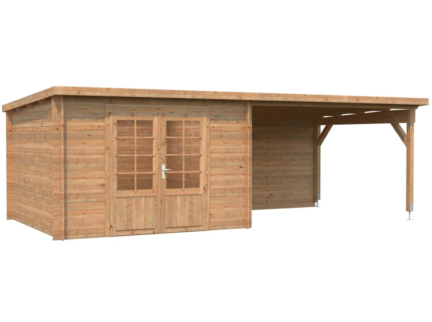 Palmako | Ella (22'0" x 10'6" | 201.3 sq.ft. | 1.1") Roof Summer House