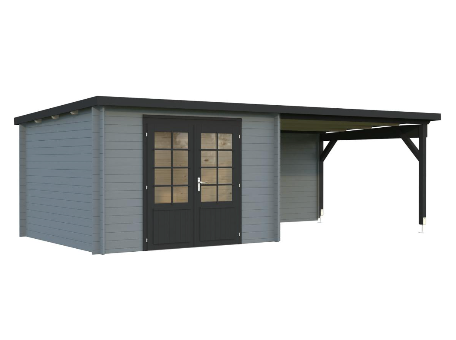 Palmako | Ella (22'0" x 10'6" | 201.3 sq.ft. | 1.1") Roof Summer House