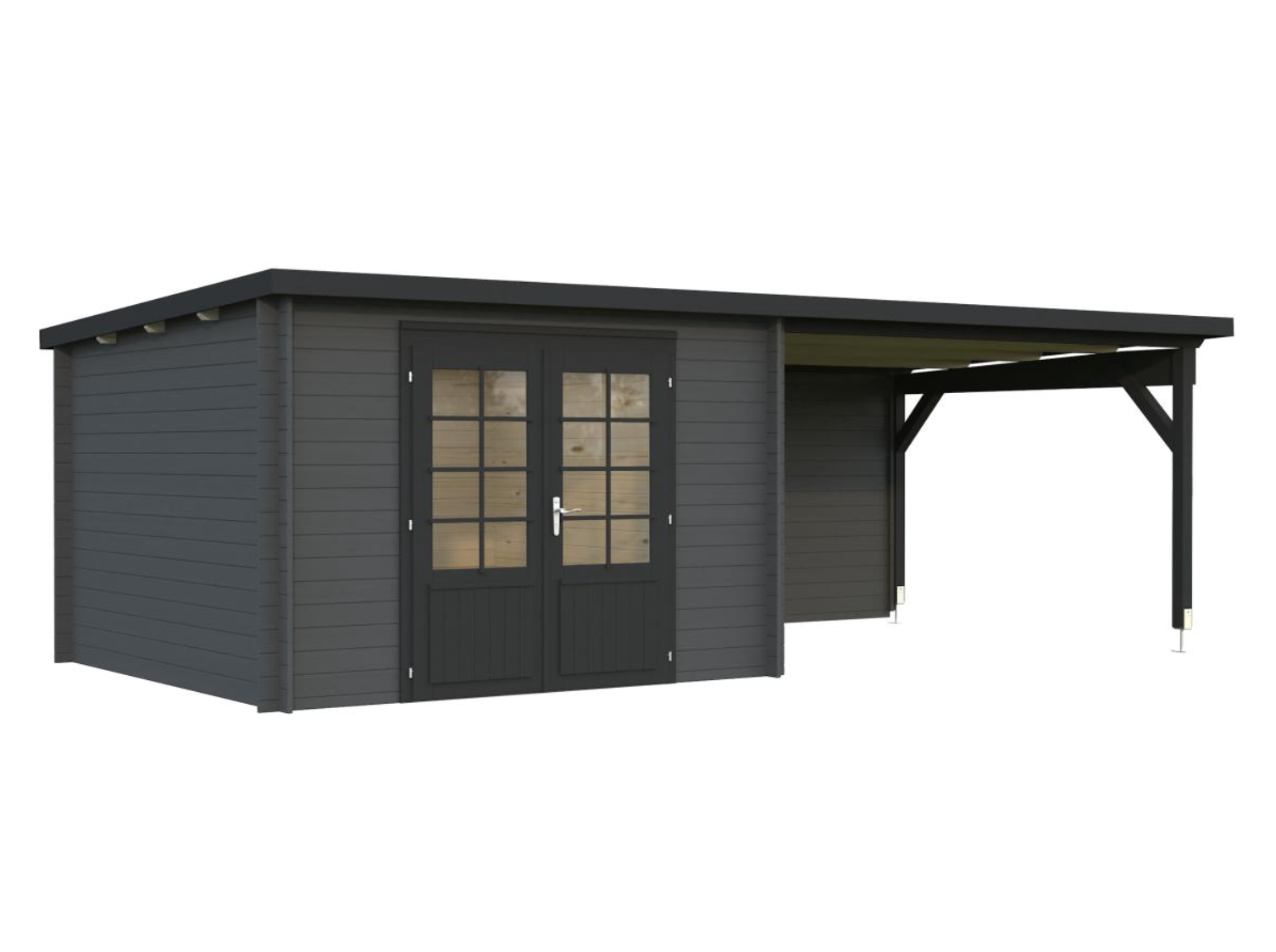 Palmako | Ella (22'0" x 10'6" | 201.3 sq.ft. | 1.1") Roof Summer House