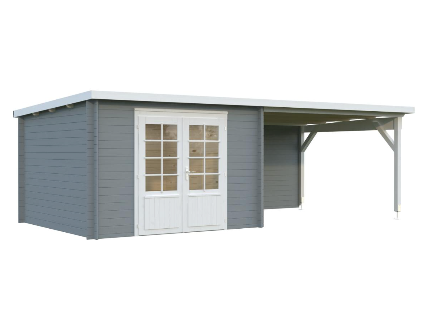 Palmako | Ella (22'0" x 10'6" | 201.3 sq.ft. | 1.1") Roof Summer House