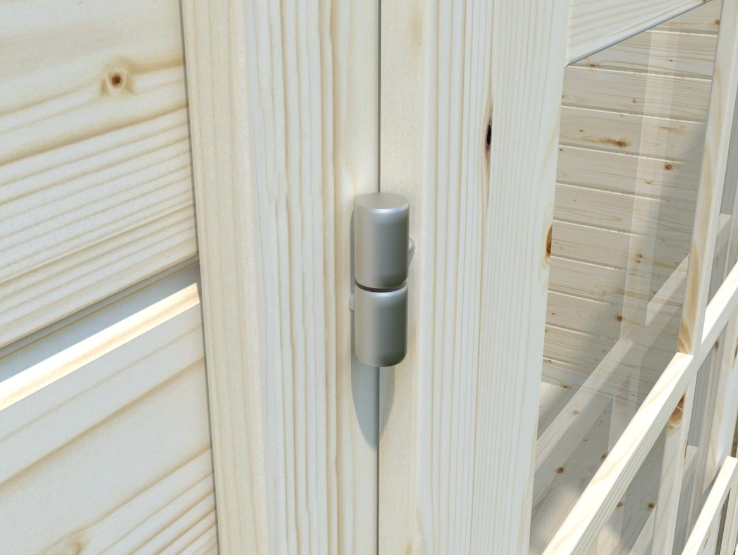 Palmako | Ella (15'5" x 10'6" | 139.9 sq.ft. | 1.1") Two Room Summer House